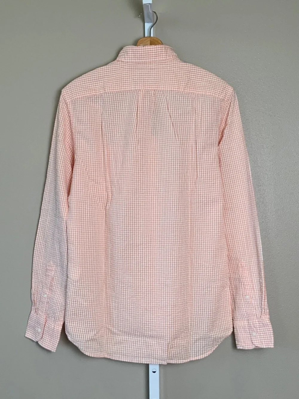 J. Crew Slim Seersucker Gingham Button Down Shirt
